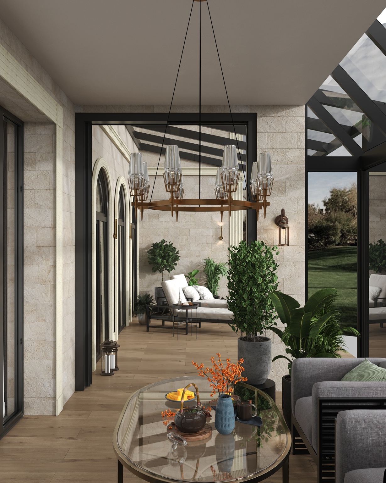 Terrace & winter garden · View 6